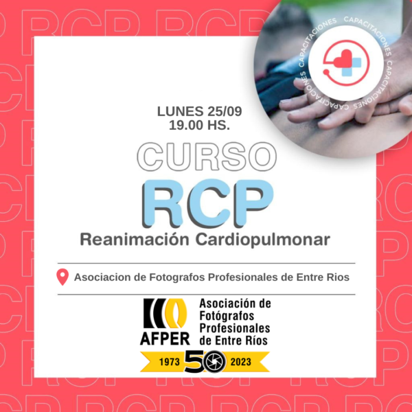 Curso: Reanimación Cardiopulmonar y uso de Desfibrilador Externo Automático (RCP + DEA)